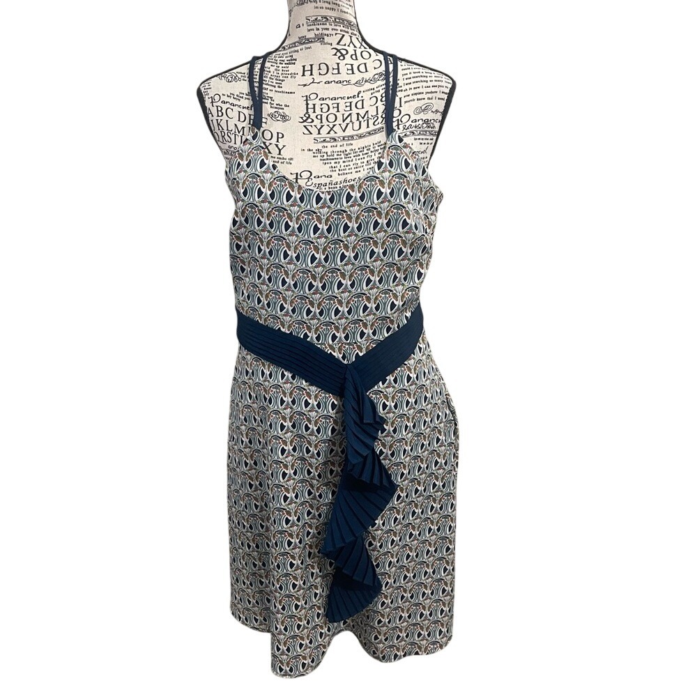 Liberty of London Blue Spaghetti‎ Strap Sundress
